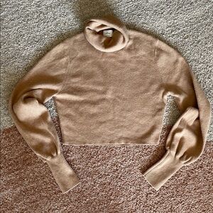 Wilfred Beige/Camel Turtleneck Sweater XS excellent condition